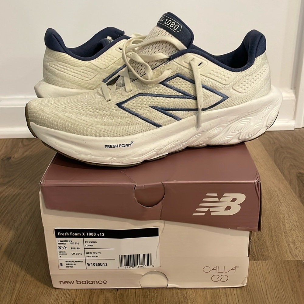 New Balance & CALIA Women's Fresh Foam X 1080v13 Running Shoes - 8.5 Women’s